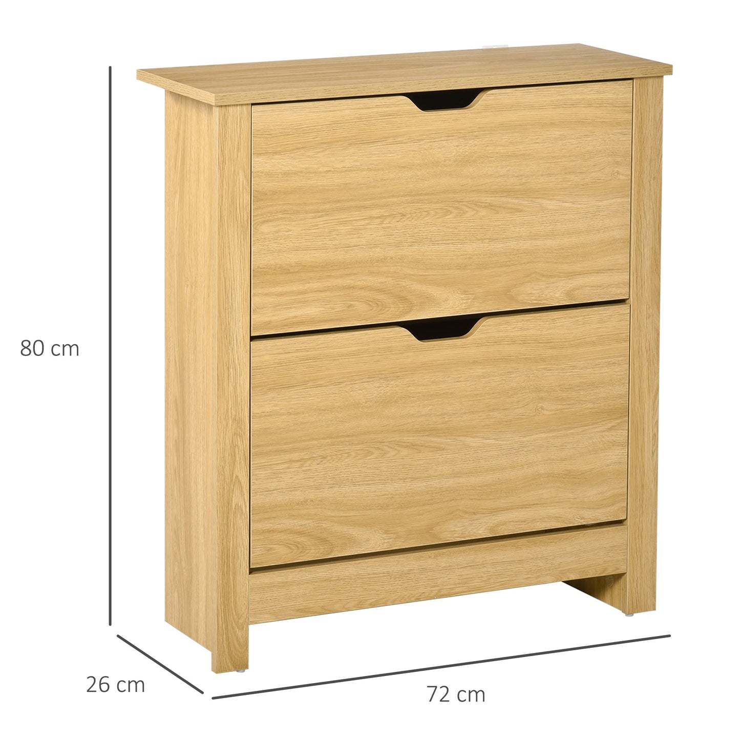 Homcom Narrow Shoe Cabinet
