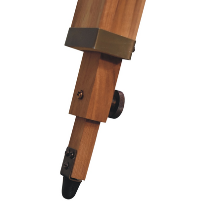 Artisan Furniture Home Decor Accessories - Caged Brass Spotlight Floor Lamp