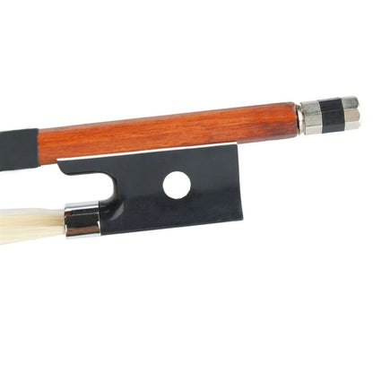4/4 High Quality Arbor Violin Bow with Black Handle Brown