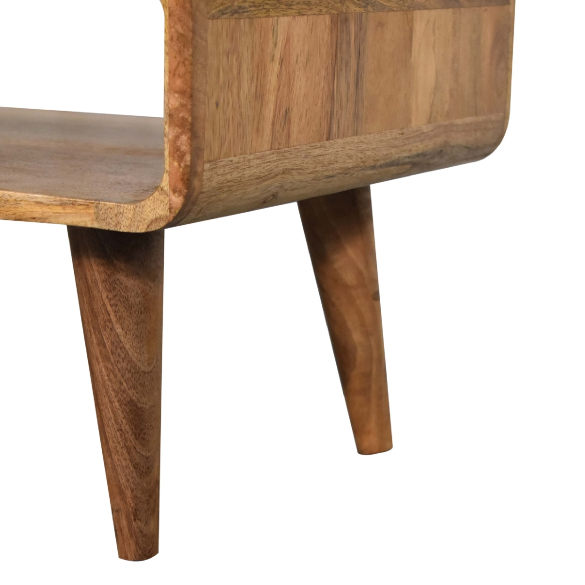 Artisan Furniture Solid Wood Open Oak-ish Media Unit