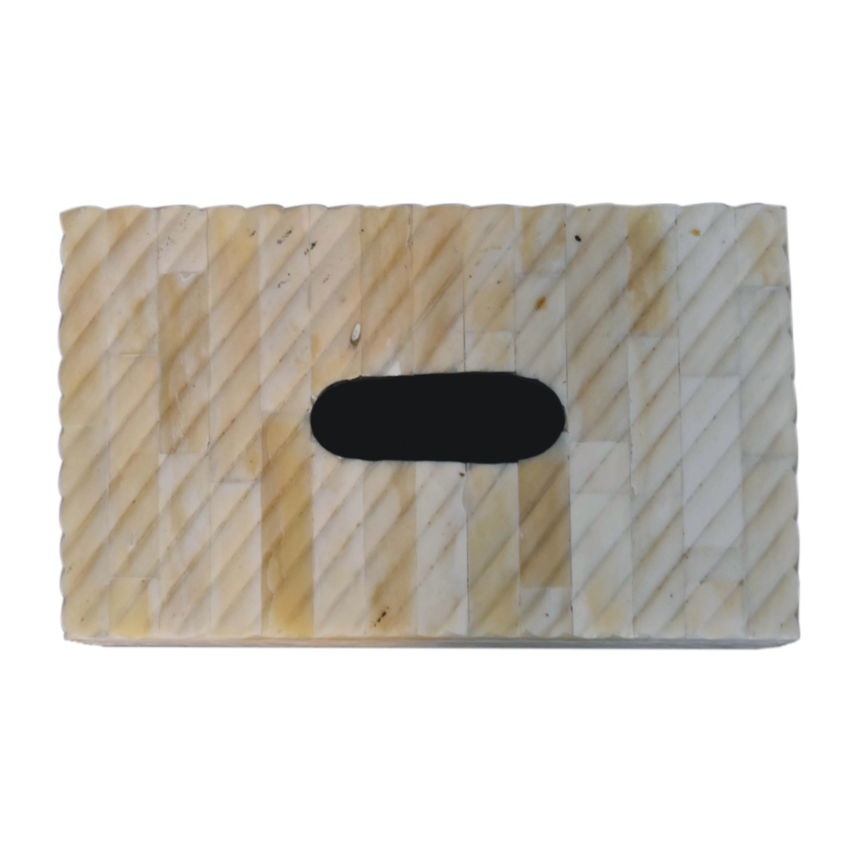 Artisan Furniture Wooden Bone Inlay Tissue Box