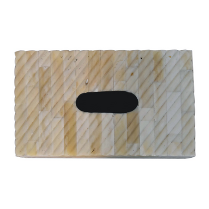 Artisan Furniture Wooden Bone Inlay Tissue Box