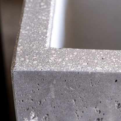 Cubrosa | Onyx Dusk – 100cm XXL Concrete Square Planter – 782L Block Plant Pot