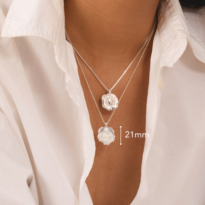 Goddess Kali Necklace (Silver)