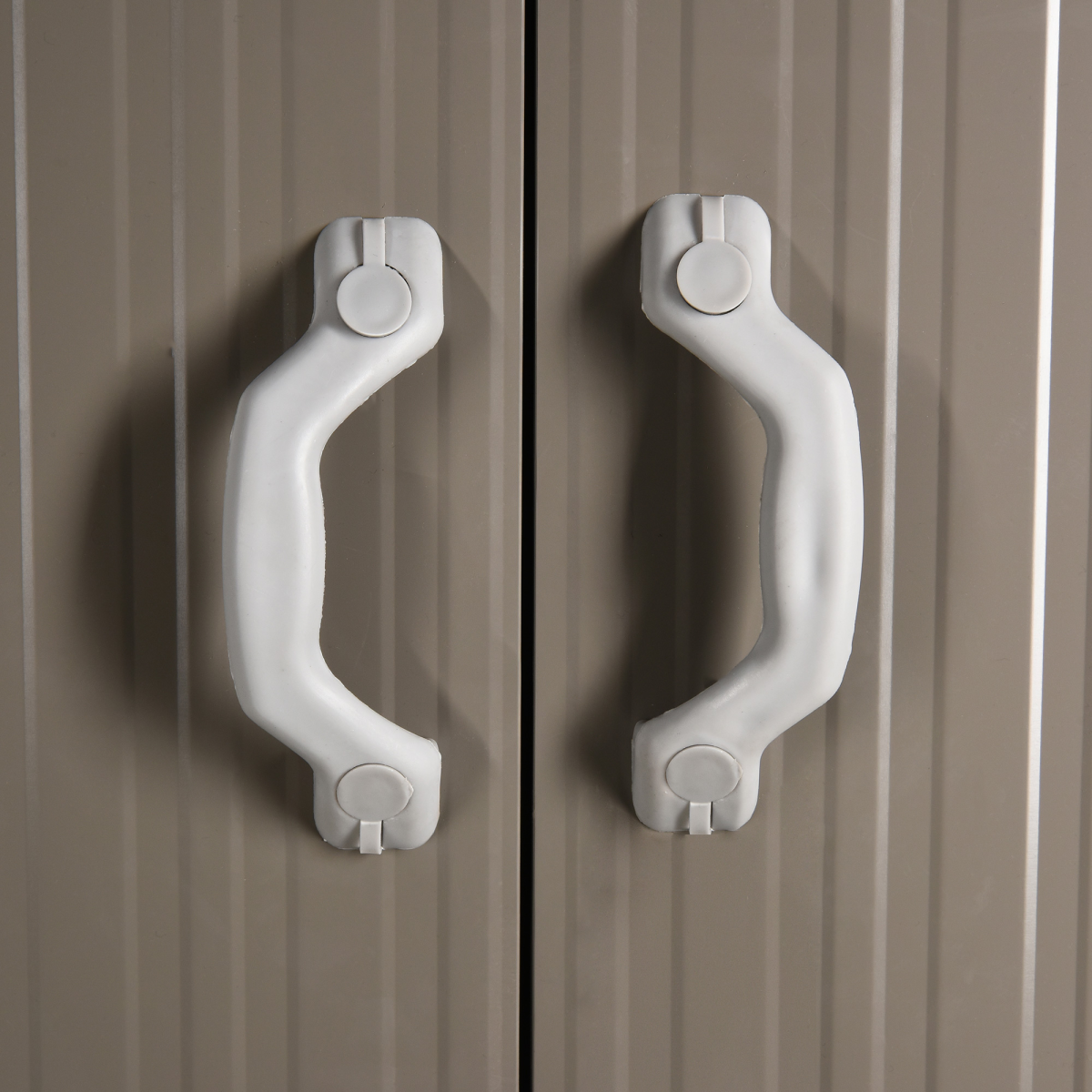 Outsunny 8x6ft Metal Garden Shed - Grey, Outdoor Storage w/ Doors, Window, Metal Construction