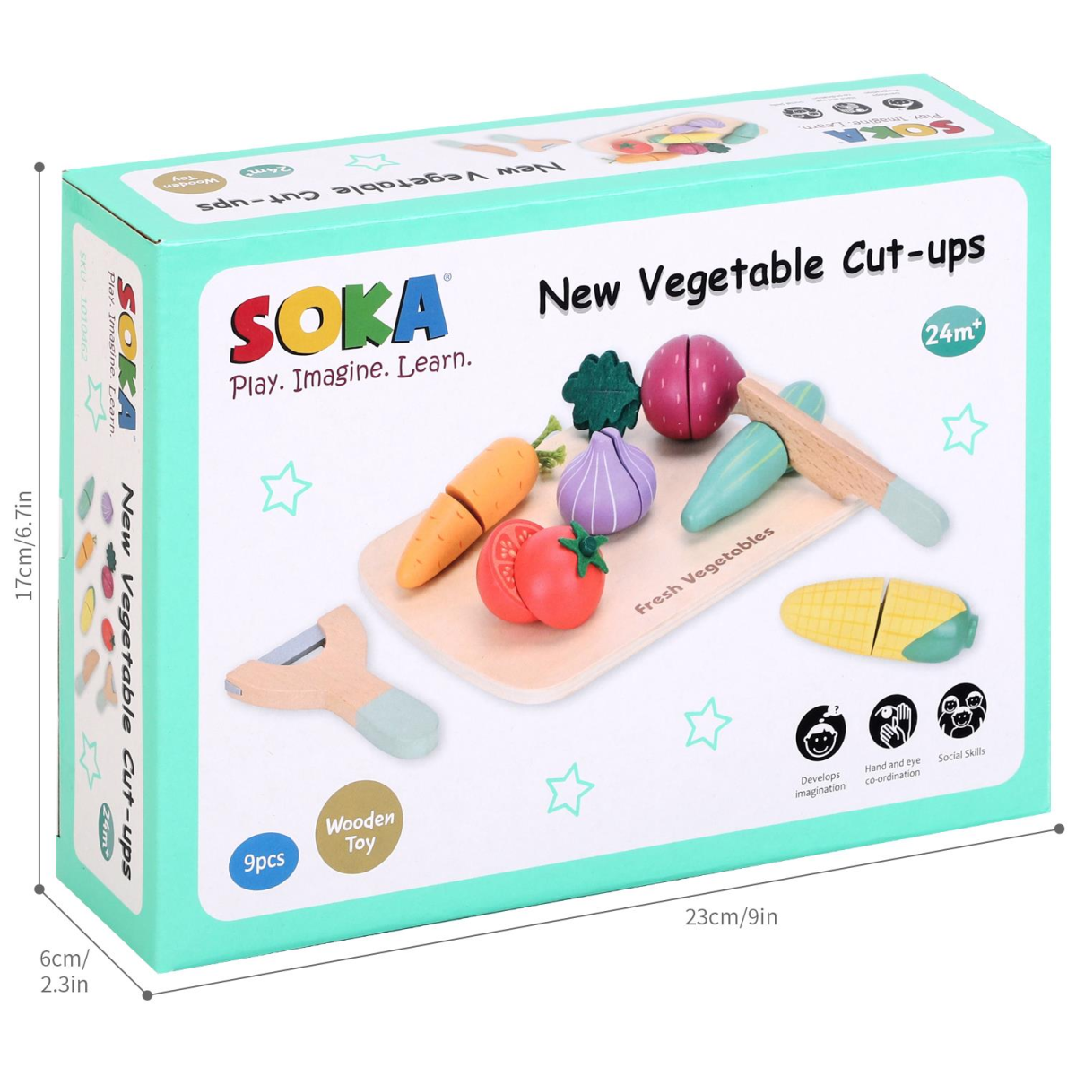 SOKA Vegetable Cut Up 1010462