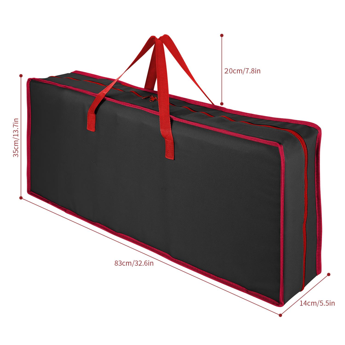 VINSANI CHRISTMAS GIFT WRAP BLACK STORAGE BAG 1010455