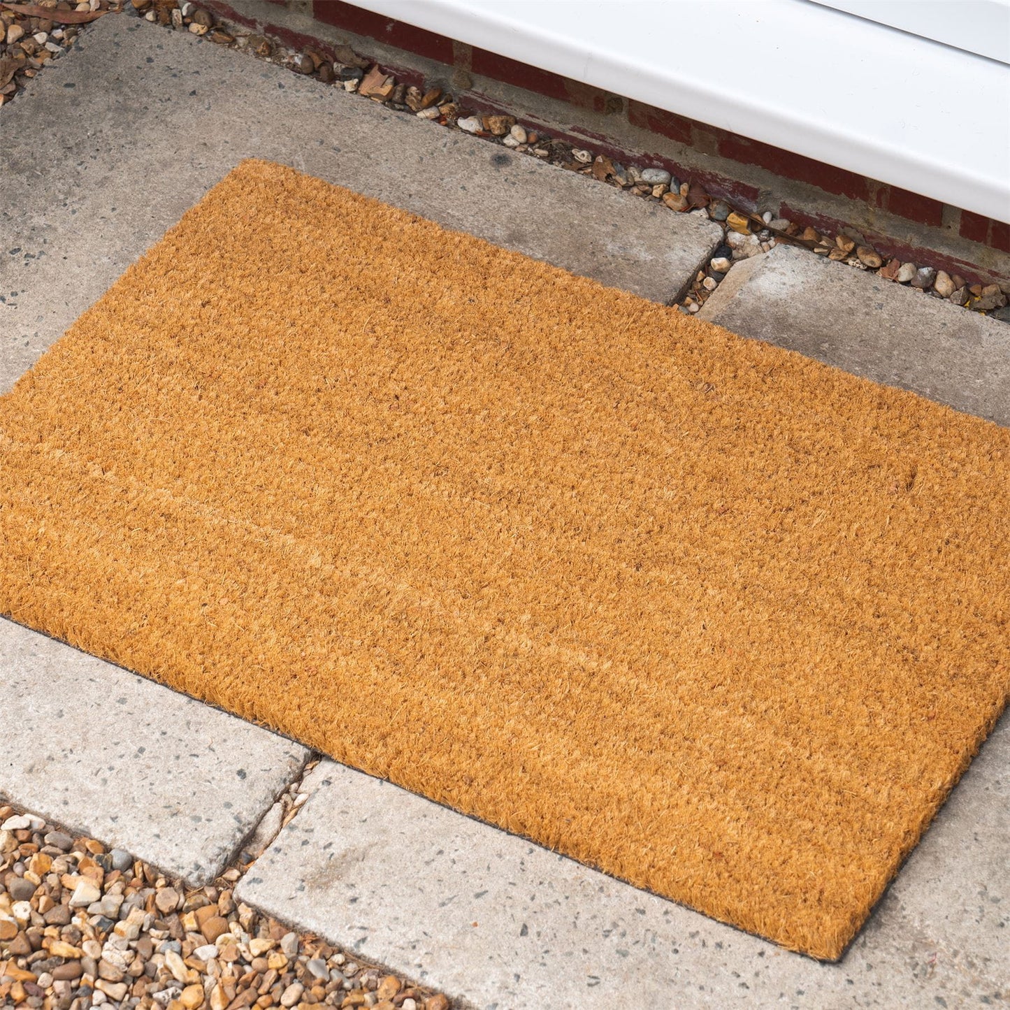 60cm x 40cm Brown Coir Door Mat