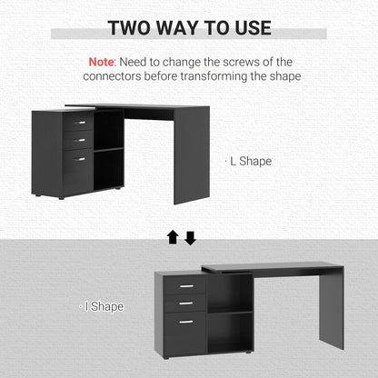 L-Shaped Computer Desk