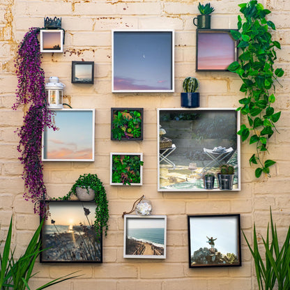 10" x 10" 3D Deep Box Photo Frame - with 8" x 8" Mount