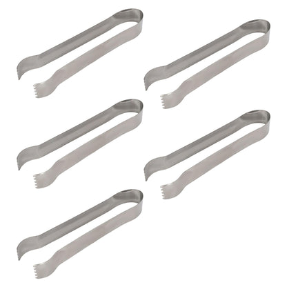Stainless Steel Ice Tongs - 17cm - Pack of 5