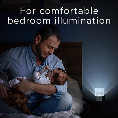 Twin Pack - Smart LED Indoor Night Light - Auto Dusk to Dawn Sensor - White
