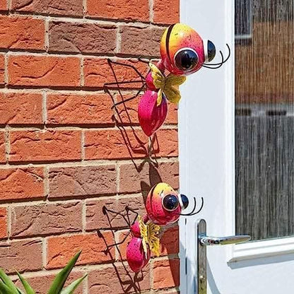 Hanging Garden Metal Ant Wall Clinger