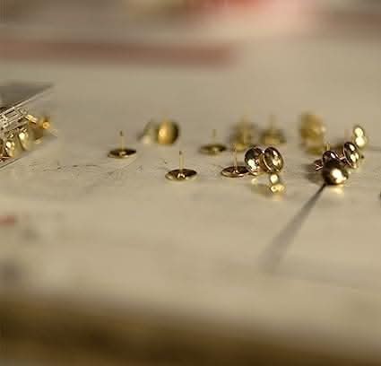 Brass Drawing Pins - Brass Head Drawing Pins Thumb Tacks