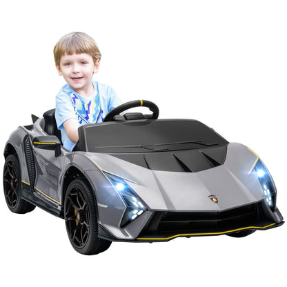 AIYAPLAY 12V Lamborghini Autentica Licensed Ride on Car