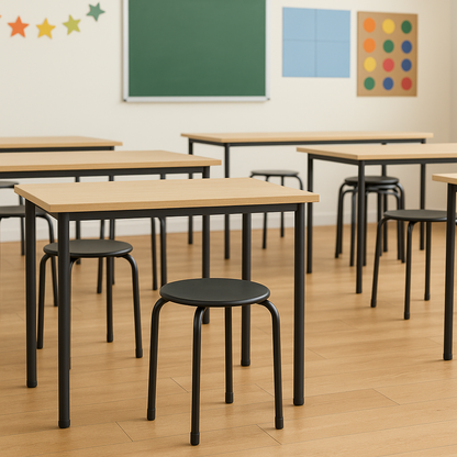 Metal Stacking Stool