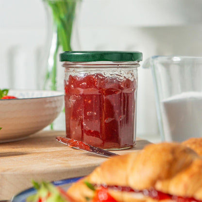 250ml Glass Jam Jars with Lids - Pack of 6