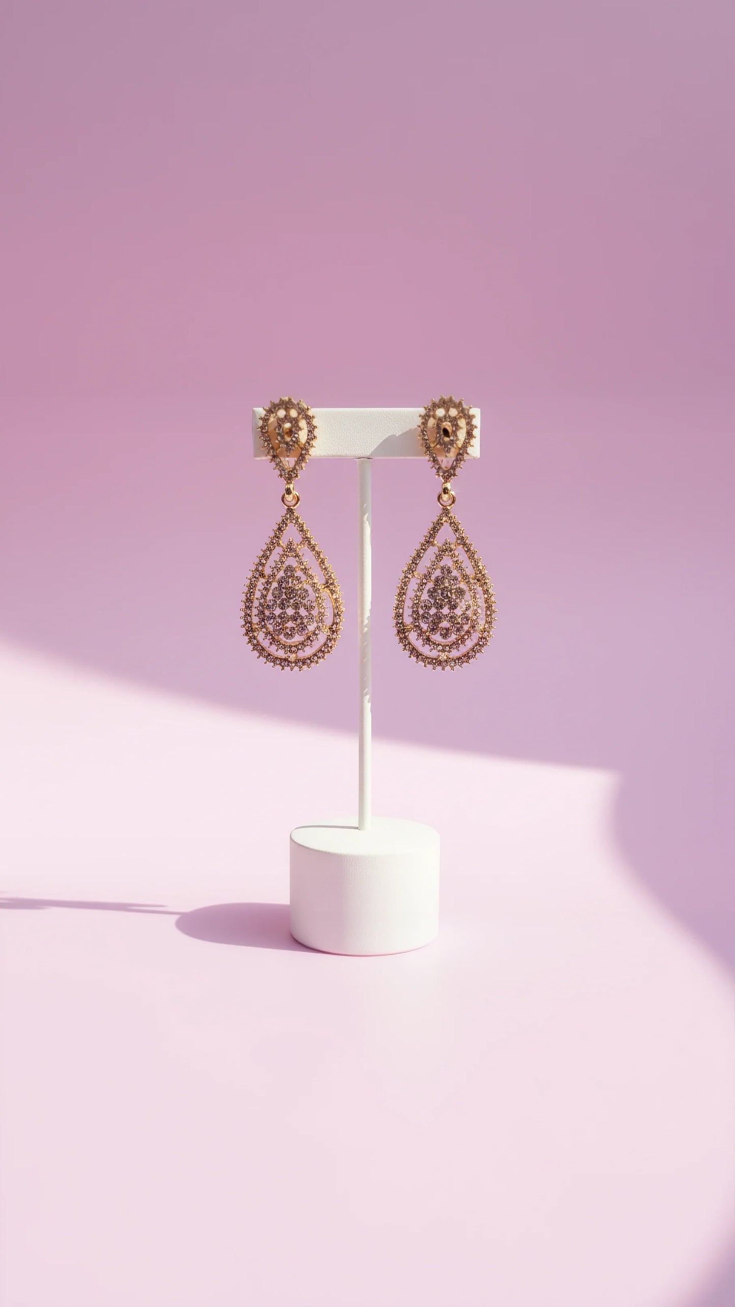 Teardrop Crystal Drop & Dangle Earrings