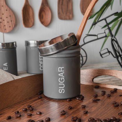 Metal Sugar Canister