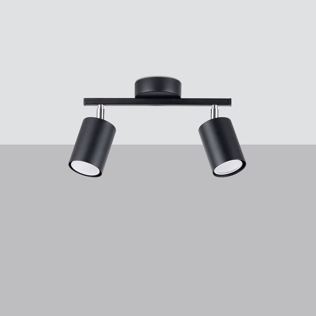 Ceiling lamp steel Lemmi minimalistic Design GU10