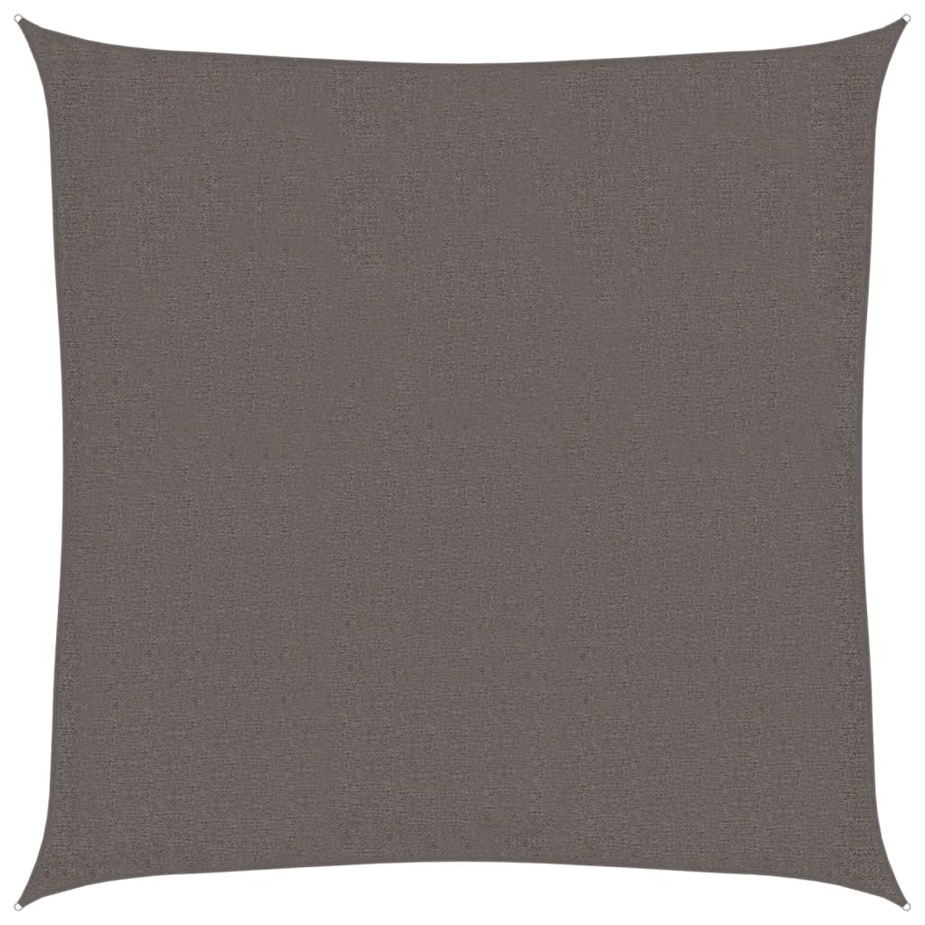 Sunshade Sail HDPE Square 2x2 m Anthracite