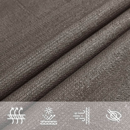 Sunshade Sail HDPE Square 2x2 m Anthracite
