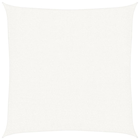 Sunshade Sail HDPE Square 3.6x3.6 m White
