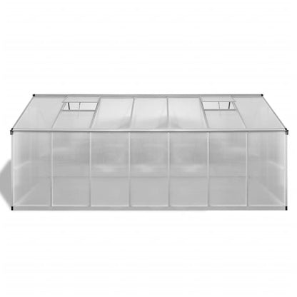 Greenhouse Reinforced Aluminium 10.53 m²