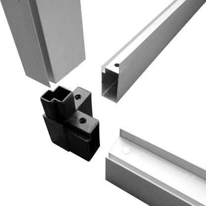 Greenhouse Reinforced Aluminium 10.53 m²