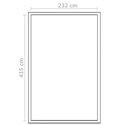 Greenhouse Reinforced Aluminium 10.53 m²