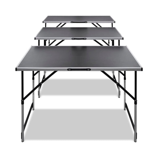 Pasting Table 3 pcs Foldable Height Adjustable