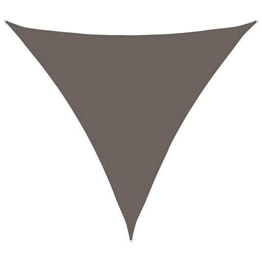 Sunshade Sail HDPE Triangular 5x5x5 m Anthracite