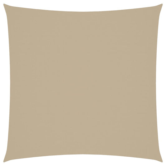 Sunshade Sail Oxford Fabric Square 3.6x3.6 m Beige