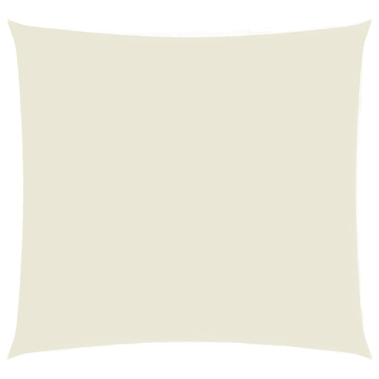 Sunshade Sail Oxford Fabric Square 3.6x3.6 m Cream