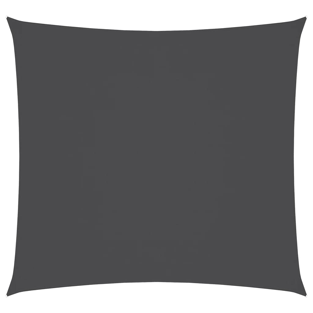 Sunshade Sail Oxford Fabric Square 3.6x3.6 m Anthracite