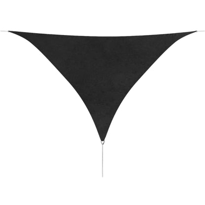 Sunshade Sail Oxford Fabric Triangular 5x5x5 m Anthracite