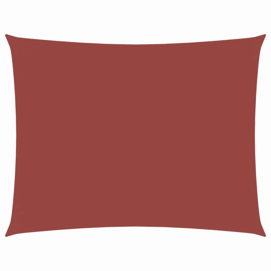 Sunshade Sail Oxford Fabric Rectangular 4x6 m Terracotta