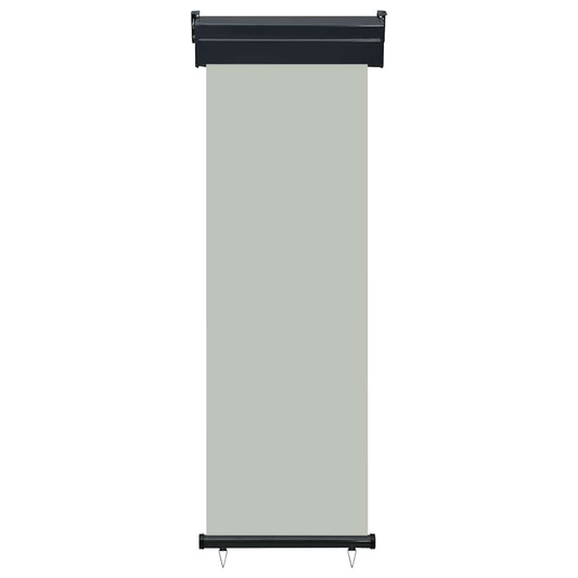 Balcony Side Awning 65x250 cm Grey