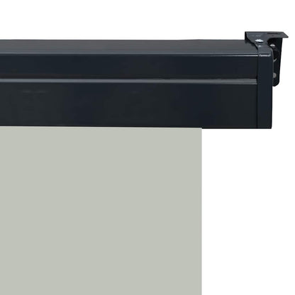 Balcony Side Awning 65x250 cm Grey