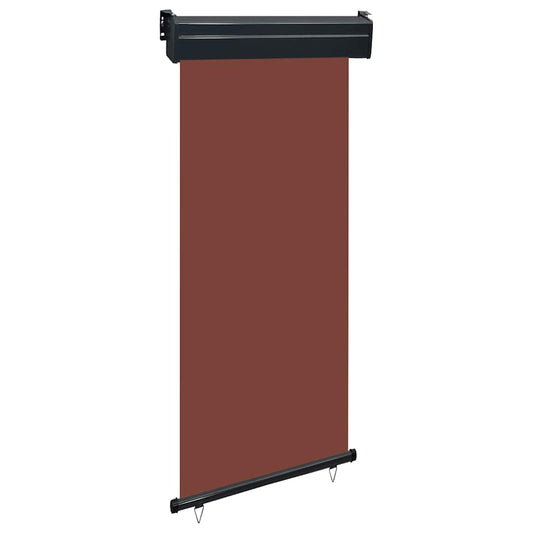 Balcony Side Awning 85x250 cm Brown