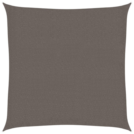 Sunshade Sail 160 g/m² Anthracite 2.5x2.5 m HDPE