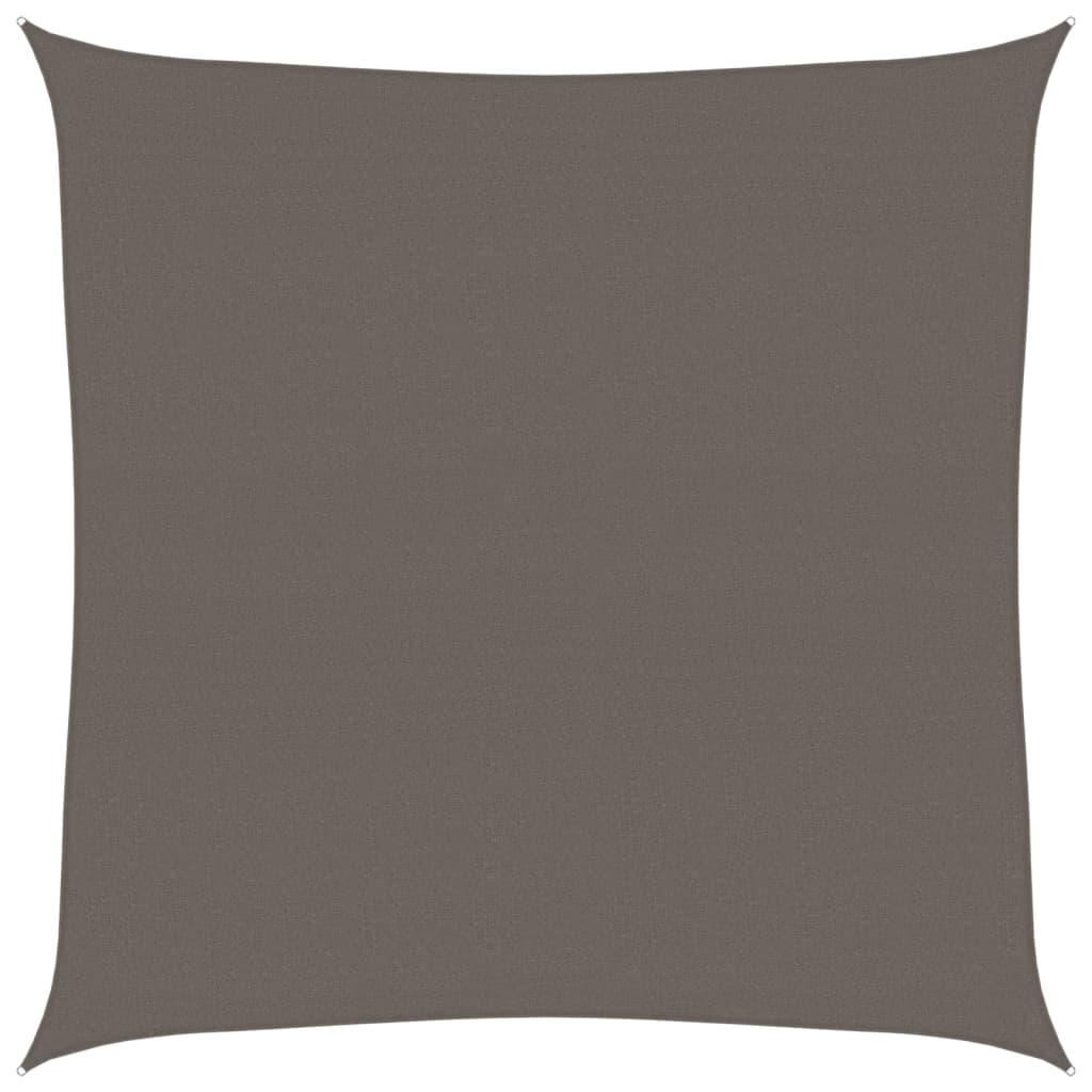 Sunshade Sail 160 g/m² Anthracite 4x4 m HDPE