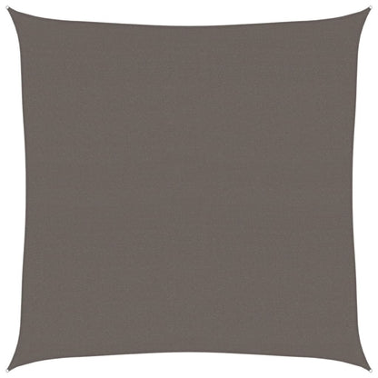 Sunshade Sail 160 g/m² Anthracite 6x6 m HDPE