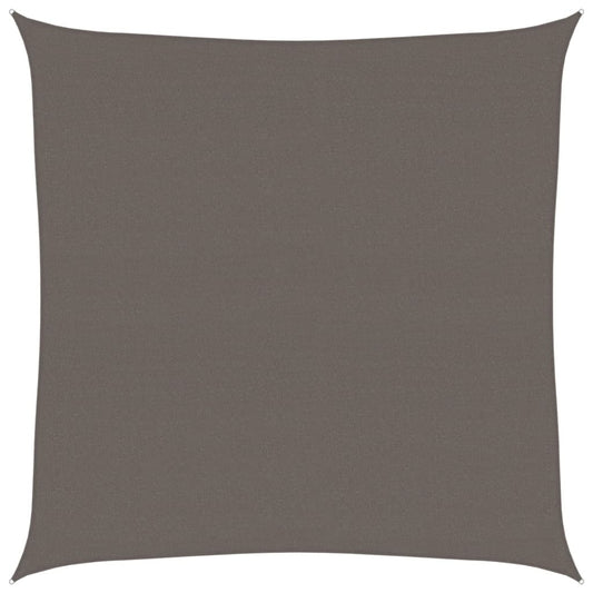 Sunshade Sail 160 g/m² Anthracite 6x6 m HDPE