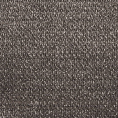 Sunshade Sail 160 g/m² Anthracite 6x6 m HDPE