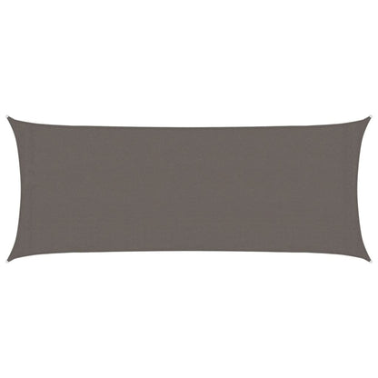 Sunshade Sail 160 g/m² Anthracite 2x4.5 m HDPE
