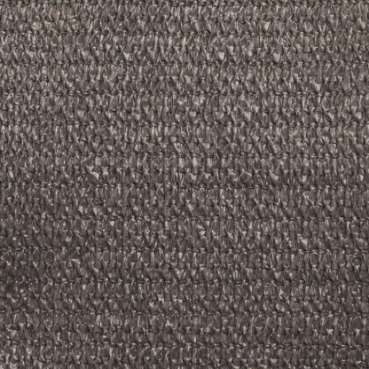 Sunshade Sail 160 g/m² Anthracite 2.5x4.5 m HDPE