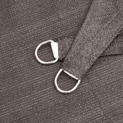 Sunshade Sail 160 g/m² Anthracite 2.5x5 m HDPE