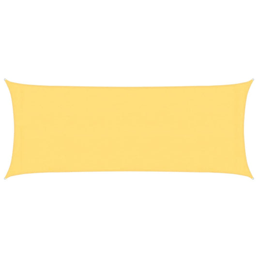 Sunshade Sail 160 g/m² Beige 2x5 m HDPE