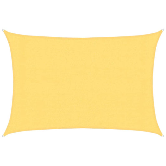 Sunshade Sail 160 g/m² Beige 3x4 m HDPE